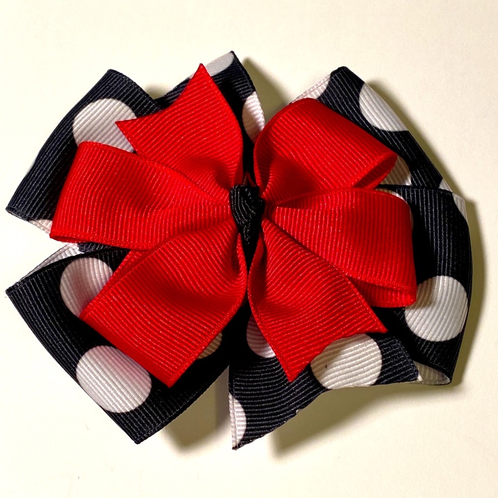 Pinup hair bows